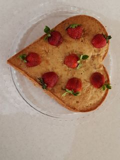 عکسی از دستور کیک توت فرنگی🍓