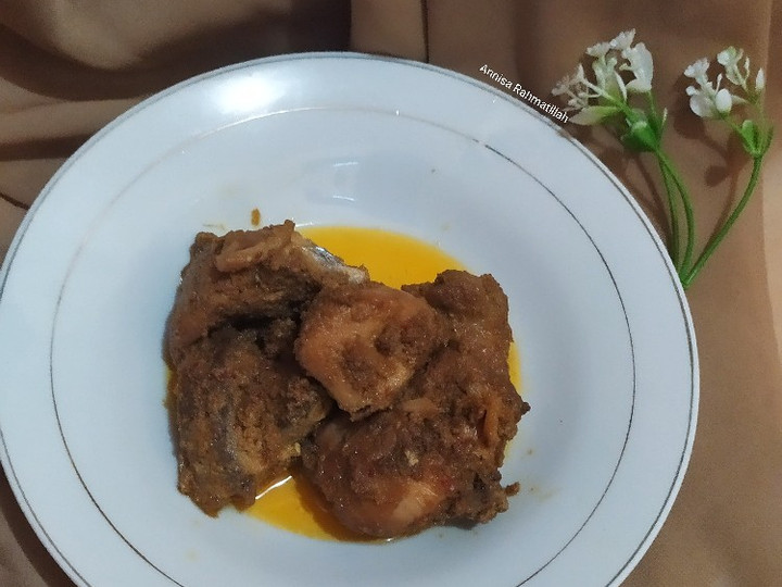 Anti Ribet, Buat 286. Rendang Ayam (bumbu instant) Menu Enak