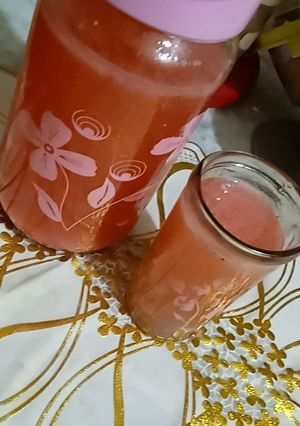 صورة لوصفة شربات فراز. على طريقتي