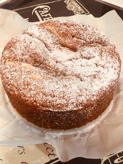 Φωτογραφία της συνταγής Gâteau aux pommes sans œufs(Κέικ μήλου νηστίσιμο)