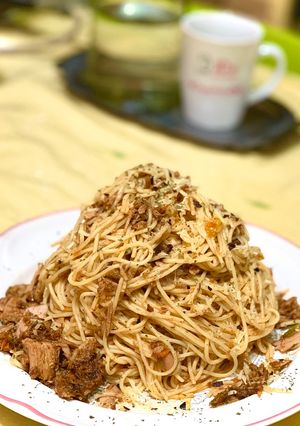 Foto resep Spaghetti Tuna Pedas (Hot Tuna Spaghetti)
