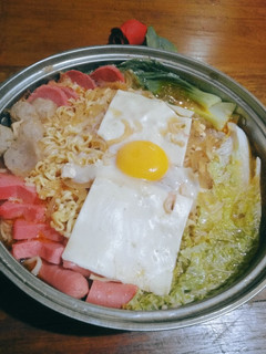 Foto resep Budae jjigae