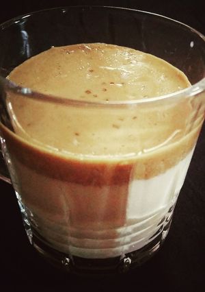 A picture of Dalgona Coffee.