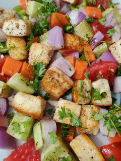 A picture of Paneer Salad..
