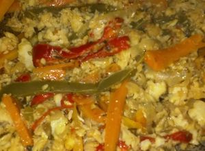 Una foto de Filette a la Essen con Vegetales