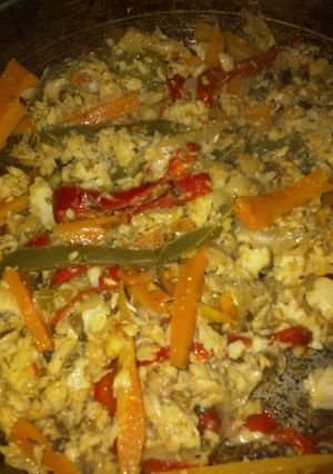 Una foto de Filette a la Essen con Vegetales