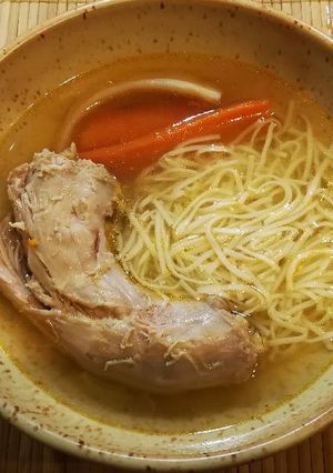 Pulykanyak leves recept fotója