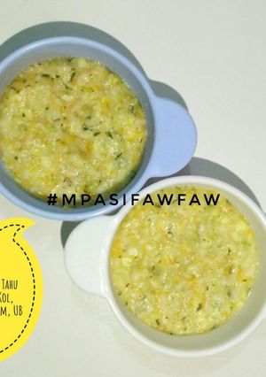 Foto resep Bubur Marlin Sayur (MPASI 7bln)