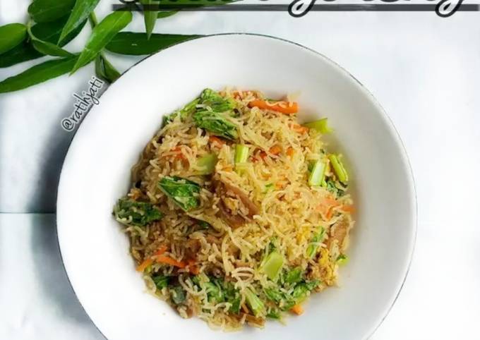 Resep: Bihun Goreng Bumbu Instant Enak