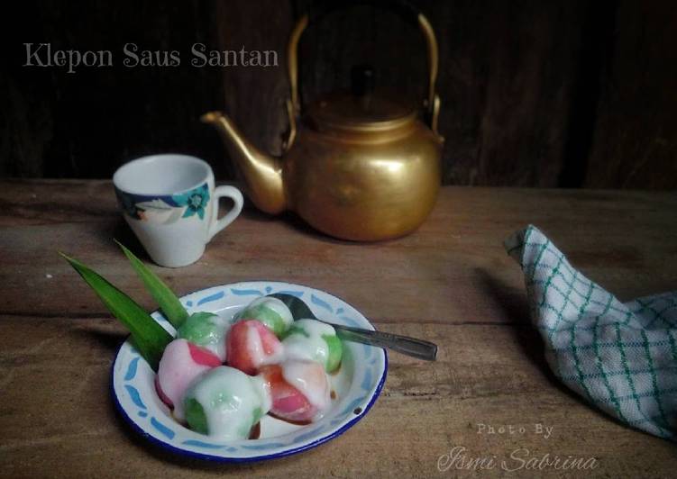 Klepon Saus Santan