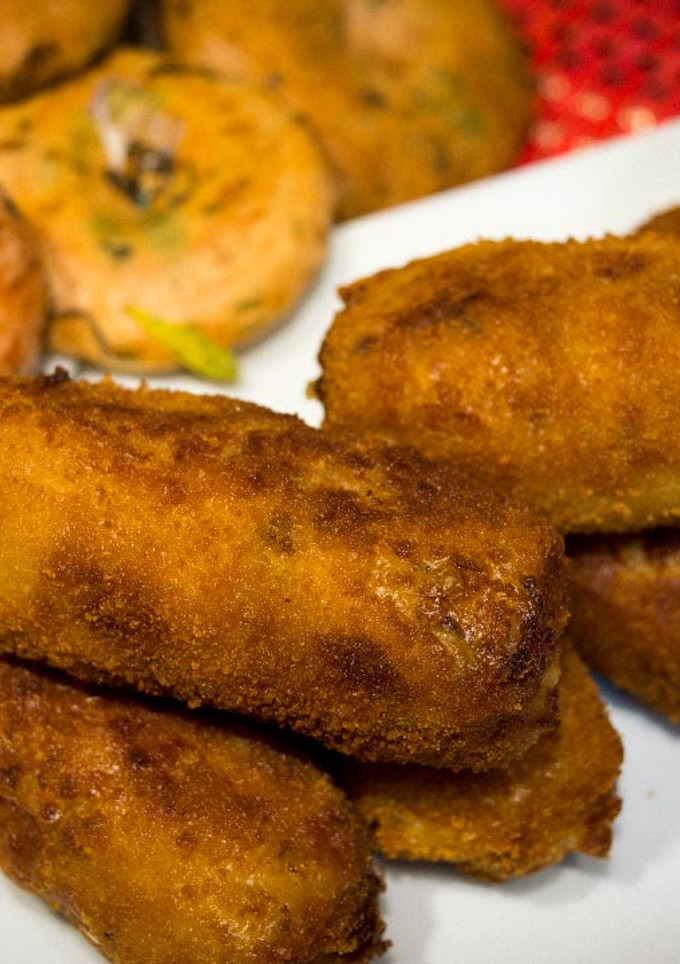 Una foto de Croquetas de níscalos y jamón ibérico