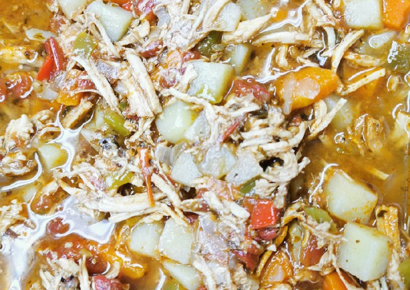 Pollo mechado