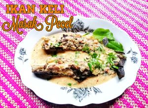 Gambar Pecel ikan keli