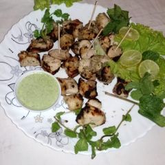 A picture of Shahi Chicken Kabab.