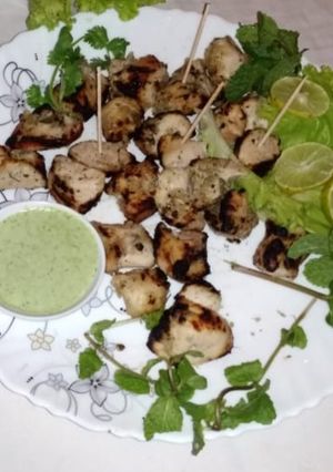 A picture of Shahi Chicken Kabab.