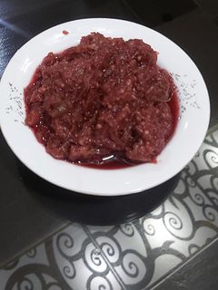 عکسی از دستور ترشی بادمجان و لبو