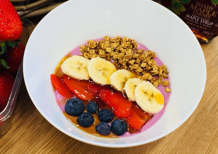 Step-by-Step Guide to Prepare Super Quick Homemade Breakfast Bar Smoothie Bowl