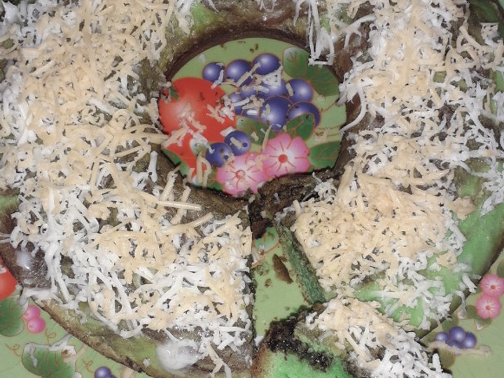 Bagaimana Menyiapkan Bolu pandan keju panggang Anti Gagal