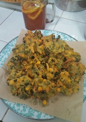 Foto resep Bakwan kelor jagung