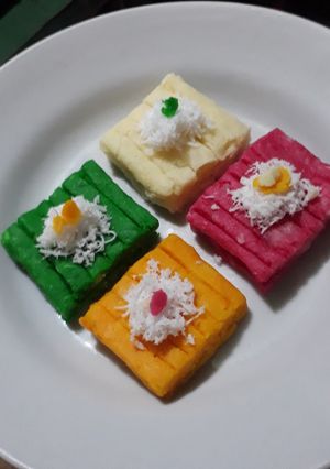 Foto resep Getuk singkong rainbow
