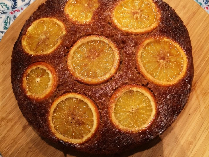 Cara Gampang Membikin Resep Upside down orange cake yang Lezat Sekali Anti Ribet, Mantap Sekali
