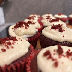 A picture of Red Velvet Cupcakes.