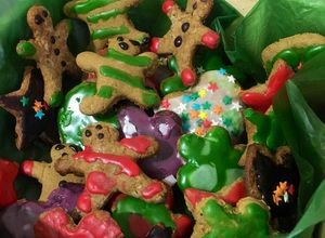 Una foto de Galletas de jengibre navideñas (veganas) 🌱🎄