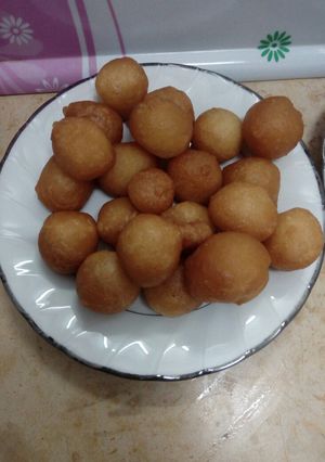 صورة لوصفة لقيمات لذيذة
