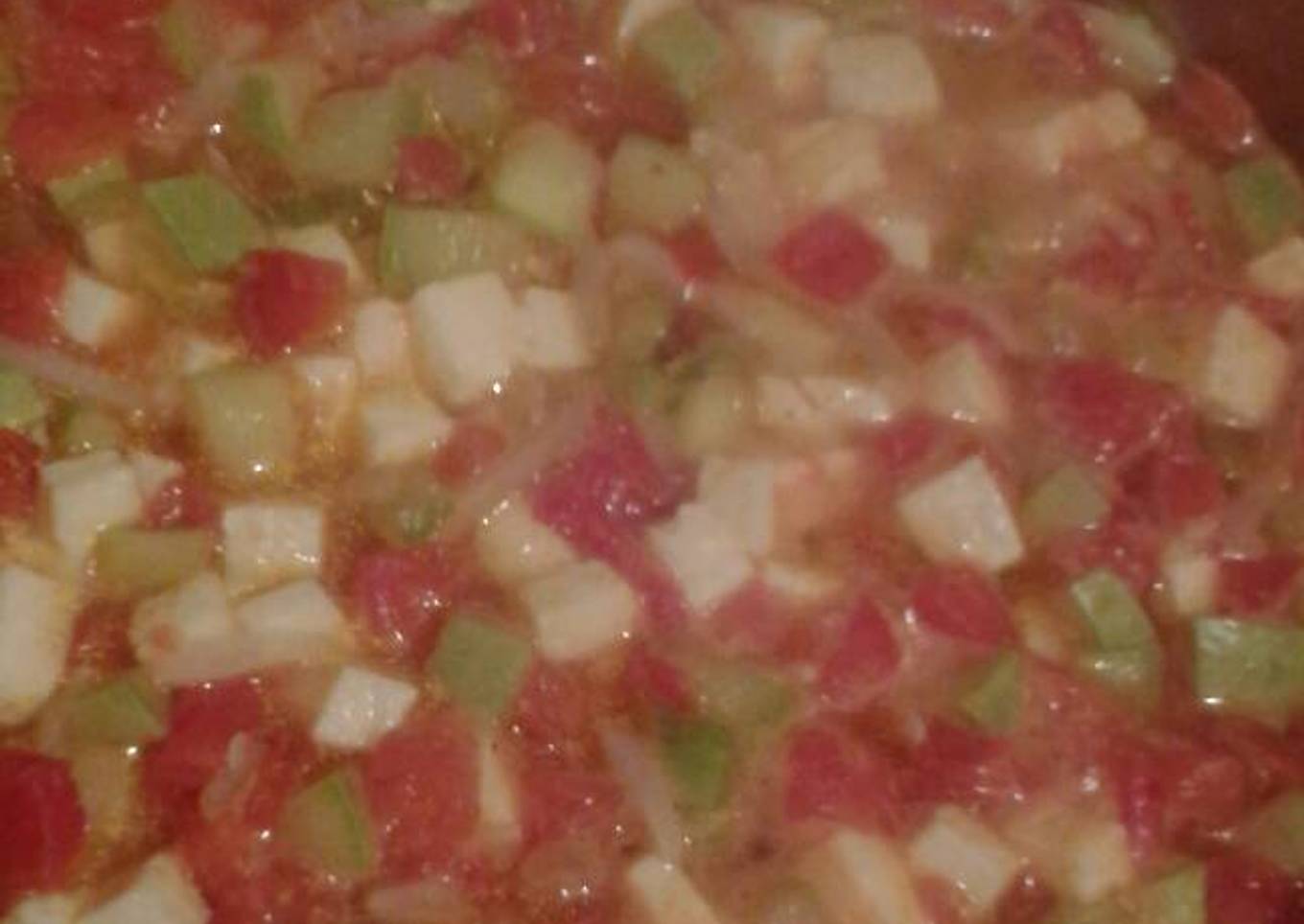 Calabacitas con queso