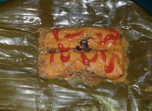 Una foto de Pastel en hoja dominicano 🇩🇴🇩🇴🇩🇴