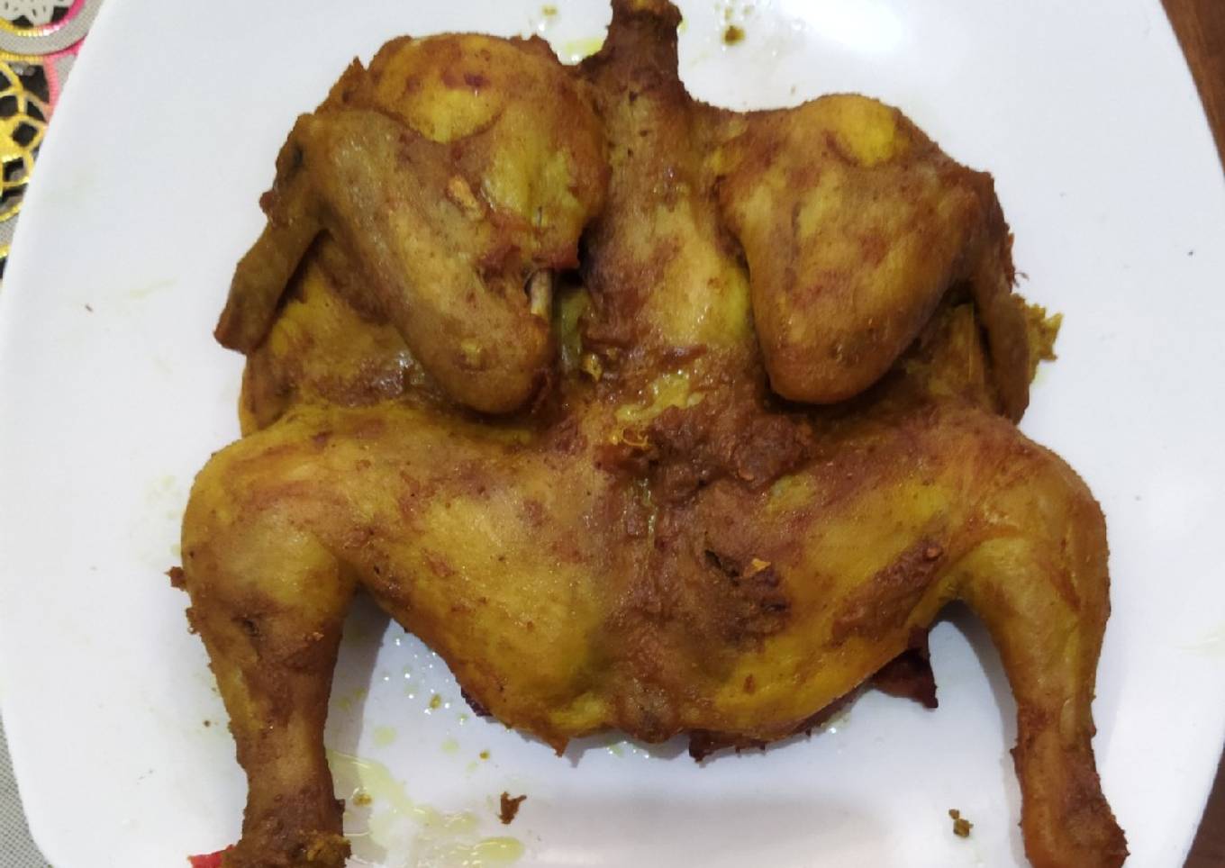 Ayam panggang kesukaan keluarga reni ross