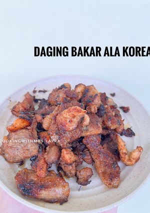 Foto resep Daging Bakar Ala Korea