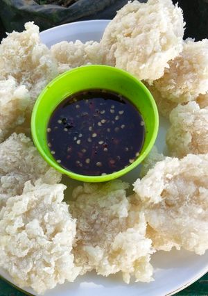 Foto resep Cireng kribo bumbu rujak