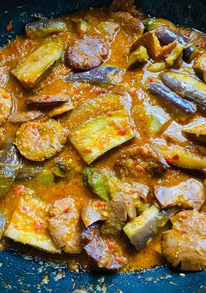 Foto resep Jengkol terong balado