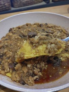 Foto resep 37. Tahu Telur Siram Ayam Jamur