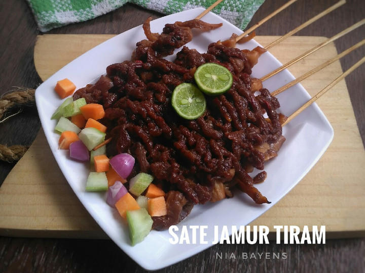 Anti Ribet, Membuat Sate jamur tiram Menu Enak