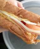 Sándwich saludable con huevo