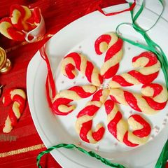 A picture of Christmas special Sugar Cookies.