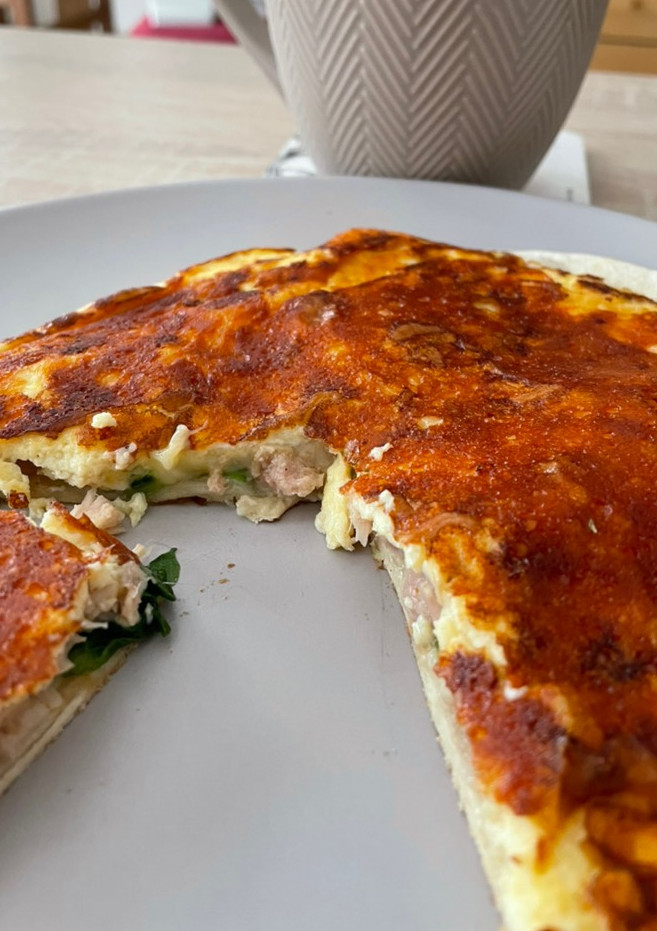 Una foto de “Quesadilla” en 5 minutos 🧀🥬