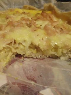 Una foto de Tarta masa filo Jamón-Queso