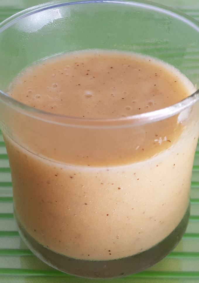 Una foto de Licuado de frutas con kiwi