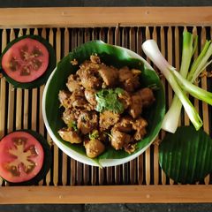 A picture of Dry Masala Mushroom.