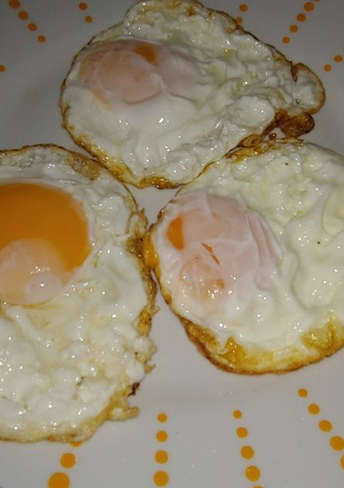 Una foto de Huevos fritos con bacon