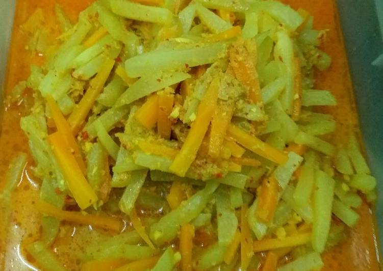 Resep Sayur Santan Labu Siam dan Wortel, Menggugah Selera