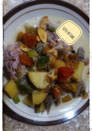 Foto resep Soto betawi