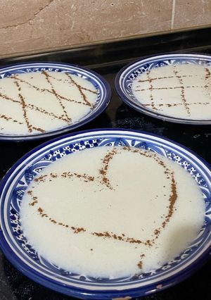 صورة لوصفة محلبي على اصولو 😋🥣