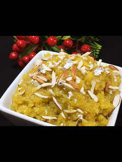 A picture of Pumpkin Halwa.