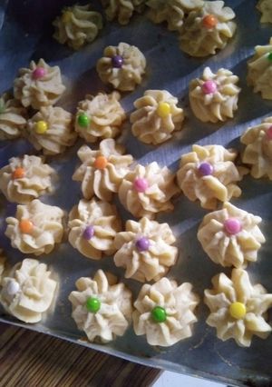 Foto resep Semprit putih telur