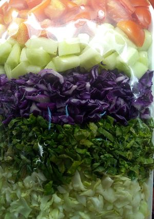 A picture of Healthy salad.