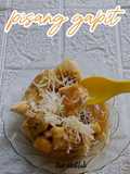 Pisang gapit keju ala saya